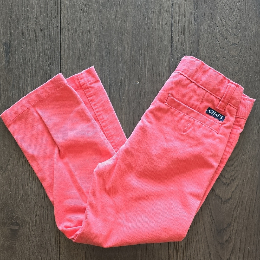 Chaps Coral Casual Bottoms Straight Leg Boys